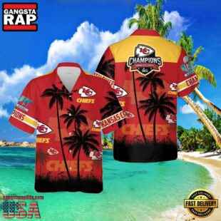 NFL Kansas City Chiefs Super Bowl Shirt Hawaiian