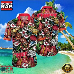 NFL KC Chiefs Hawaiian Shirt Festival Of Chiefs