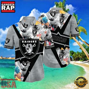 NFL Las Vegas Raiders Hawaiian Shirt for Men