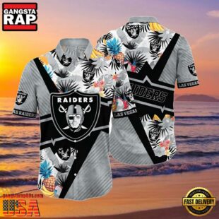 NFL Las Vegas Raiders Hawaiian Shirt for Men