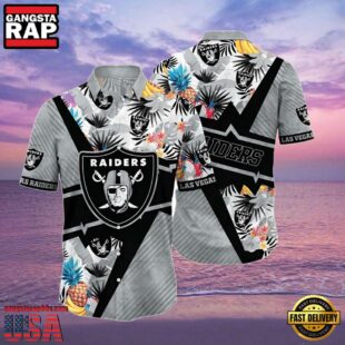 NFL Las Vegas Raiders Hawaiian Shirt for Men