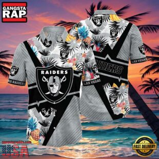 NFL Las Vegas Raiders Hawaiian Shirt for Men