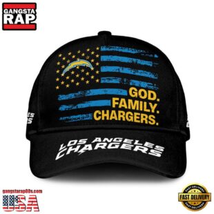 NFL Los Angeles Chargers American Flag Classic Cap