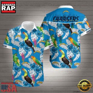 NFL Los angeles chargers team Hawaiian Beach Shirt