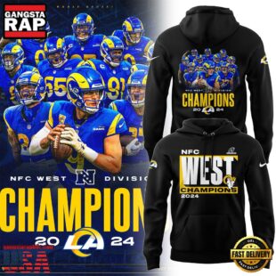 NFL Los Angeles Rams NFC West Champions Hoodie