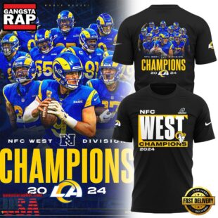 NFL Los Angeles Rams NFC West Champions T Shirt