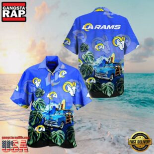 NFL Los Angeles Rams Super Bowl LVI Champions Hawaiian Shirt