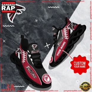 NFL Max Soul Shoes, Atlanta Falcons Shoes Custom Nfl Sport Loves