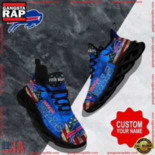 NFL Max Soul Shoes, Buffalo Bills Clunky Shoes Custom Gift Women And Men