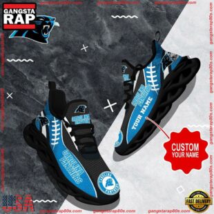 NFL Max Soul Shoes, Carolina Panthers Shoes Custom Nfl Sport Loves