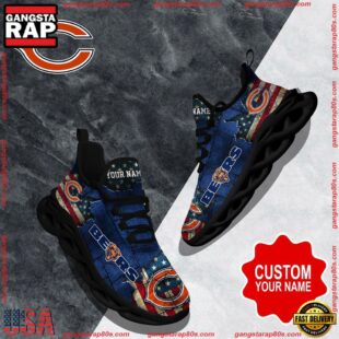 NFL Max Soul Shoes, Chicago Bears Clunky Shoes Custom Gift Women And Men