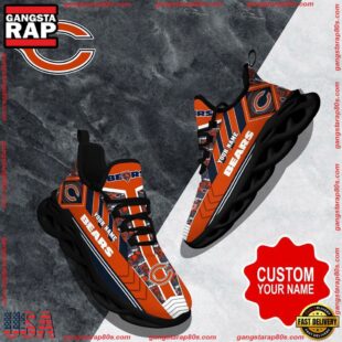 NFL Max Soul Shoes, Chicago Bears Clunky Shoes Logo Custom Name Nfl