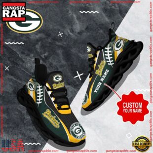 NFL Max Soul Shoes, Green Bay Packers Shoes Custom Nfl Sport Loves