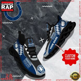 NFL Max Soul Shoes, Indianapolis Colts Shoes Custom Nfl Sport Loves