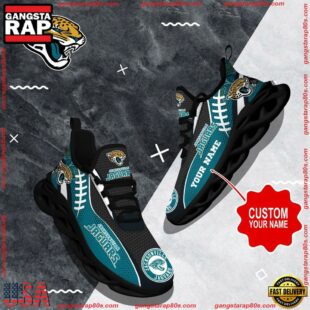 NFL Max Soul Shoes, Jacksonville Jaguars Shoes Custom Nfl Sport Loves