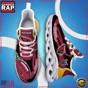 NFL Max Soul Shoes, Nfl Arizona Cardinals White C Shoes For Fans