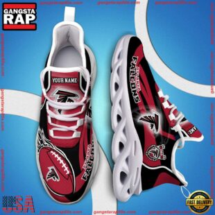 NFL Max Soul Shoes, Nfl Atlanta Falcons White C Shoes For Fans