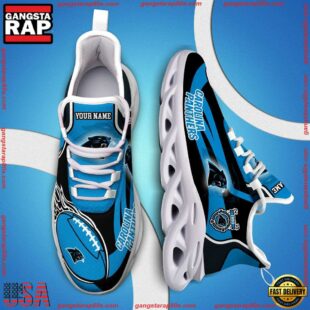 NFL Max Soul Shoes, Nfl Carolina Panthers White C Shoes For Fans