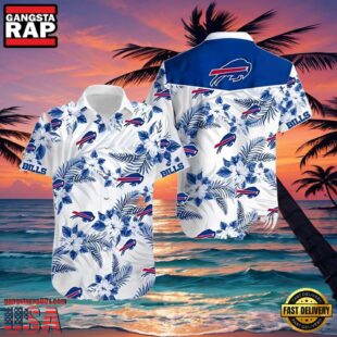 NFL Men's Buffalo Bills Hawaiian Shirt