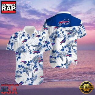 NFL Men's Buffalo Bills Hawaiian Shirt