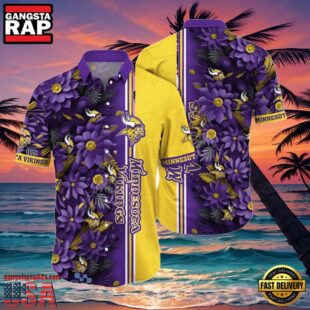 NFL Men's Minnesota Vikings Hawaiian Shirt