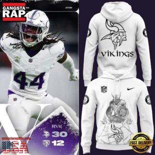 NFL Minnesota Vikings A Winter Chicago Bear Whiteout Hoodie