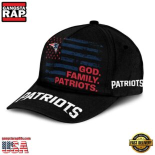 NFL New England Patriots American Flag Classic Cap