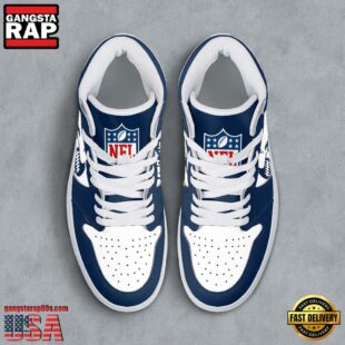 NFL New England Patriots Grunge Style Custom Air Jordan 1 Shoes