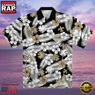 NFL New Orleans Saints Hawaiian Shirt Aloha Tropical