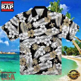 NFL New Orleans Saints Hawaiian Shirt Aloha Tropical