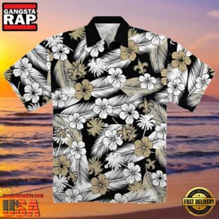 NFL New Orleans Saints Hawaiian Shirt Aloha Tropical