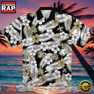 NFL New Orleans Saints Hawaiian Shirt Aloha Tropical