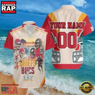 NFL NFL Tampa Bay Buccaneers Win Super Bowl Champions Personalized Hawaiian Shirt