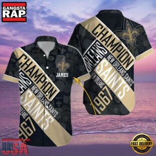 NFL onalized Champion Legacy New Orleans Saints Hawaiian Shirt