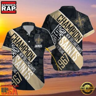 NFL onalized Champion Legacy New Orleans Saints Hawaiian Shirt