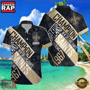 NFL onalized Champion Legacy New Orleans Saints Hawaiian Shirt