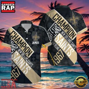 NFL onalized Champion Legacy New Orleans Saints Hawaiian Shirt