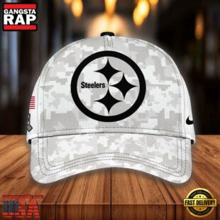 NFL Pittsburgh Steelers Camo 2024 Salute to Service Baseball Cap