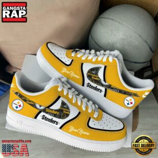 NFL Pittsburgh Steelers Logo Team Limited Edition New Design Custom Air Force 1 Shoes