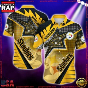 NFL Pittsburgh Steelers Special Football Team Star Hawaiian Shirts