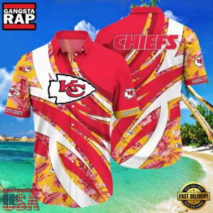 NFL Red Hawaiian Shirt Chiefs Men Woman