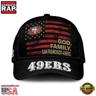 NFL San Francisco 49ers American Flag Classic Cap