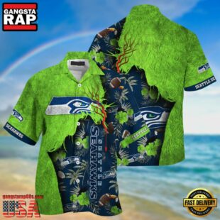 NFL Seattle Seahawks Football Team Summer God Hawaii Shirt