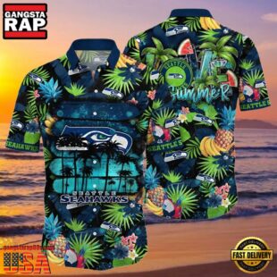 NFL Seattle Seahawks Hawaiian Shirt Love Summer Beach