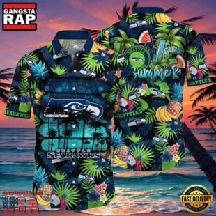 NFL Seattle Seahawks Hawaiian Shirt Love Summer Beach