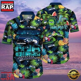 NFL Seattle Seahawks Hawaiian Shirt Love Summer Beach