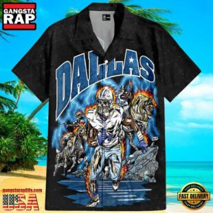 NFL Skeleton Dallas Cowboys Hawaiian Shirt