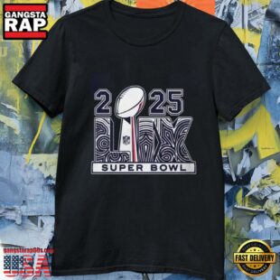 NFL Super Bowl LIIX 2025 Unisex T Shirt Gift For Fans