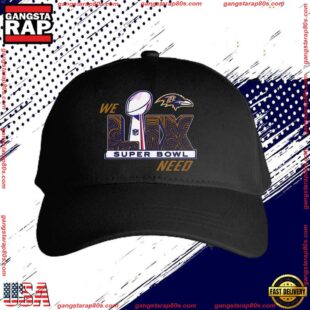 NFL Super Bowl LIX 2025 Black Classic Cap Snapback Hats