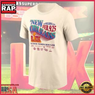 NFL Super Bowl LIX 2025 New Design Unisex T Shirt